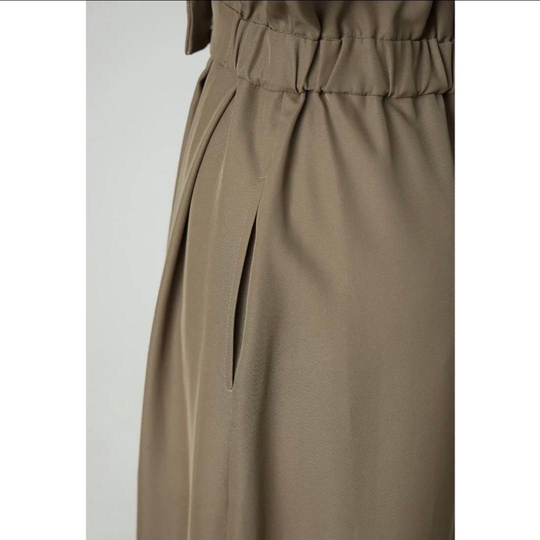 値下げ不可【店舗クリーニング済】スタンドアウトカラーオールインパンツ　M 黒