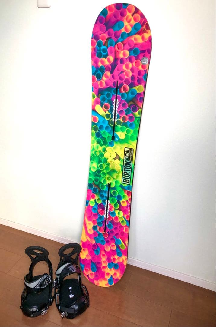 バートンBurton Social 138 stiletto スノーボードセット