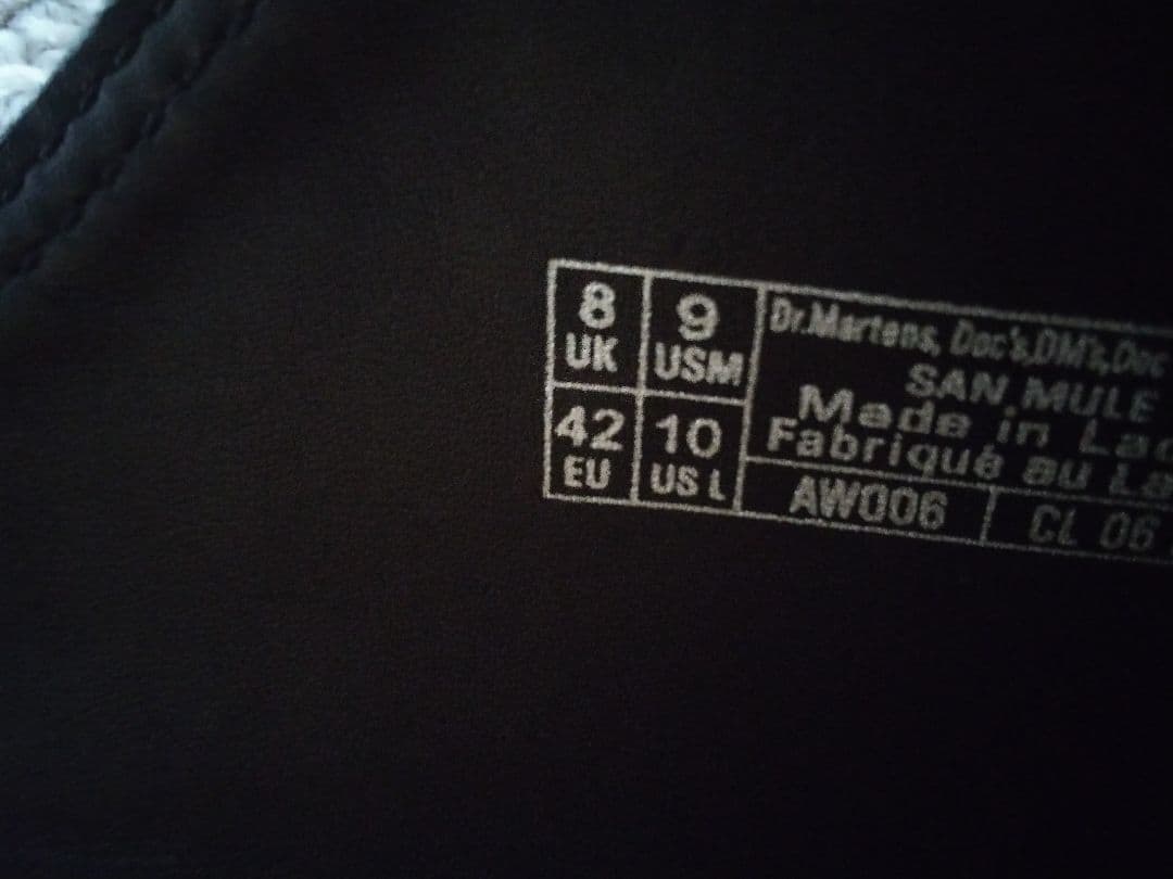 ★専用です★ドクターマーチンSANミュールサボサンダル　27cm　ショップ袋付き