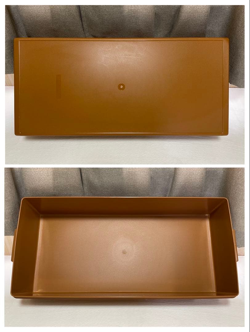 美品/4個セット/タッパーウェア/ロングスーパーケース/衣装ケース/収納①