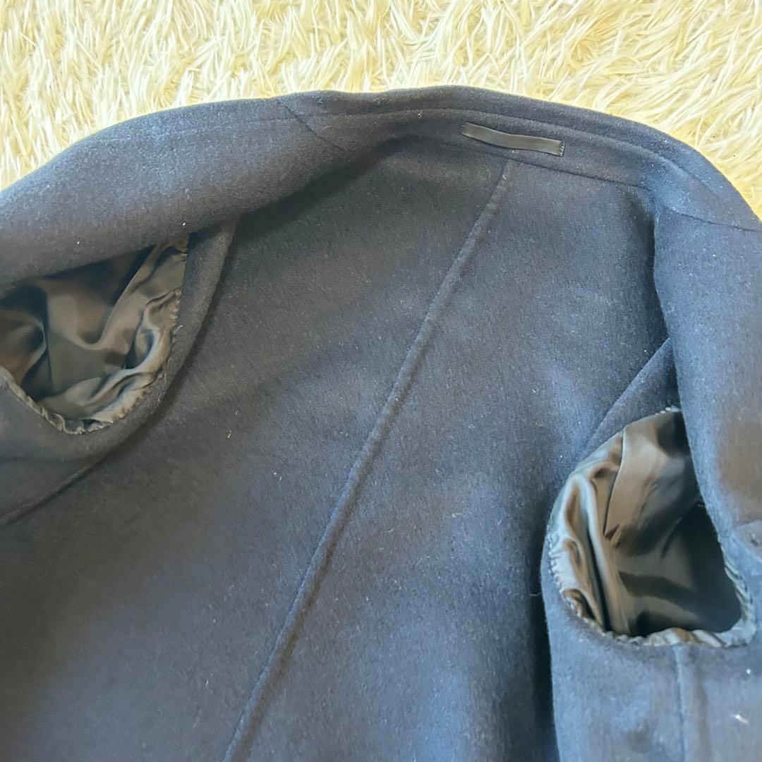 美品　トゥモローランド　カシミヤダブルフェイスメルトン　テーラードジャケット　S