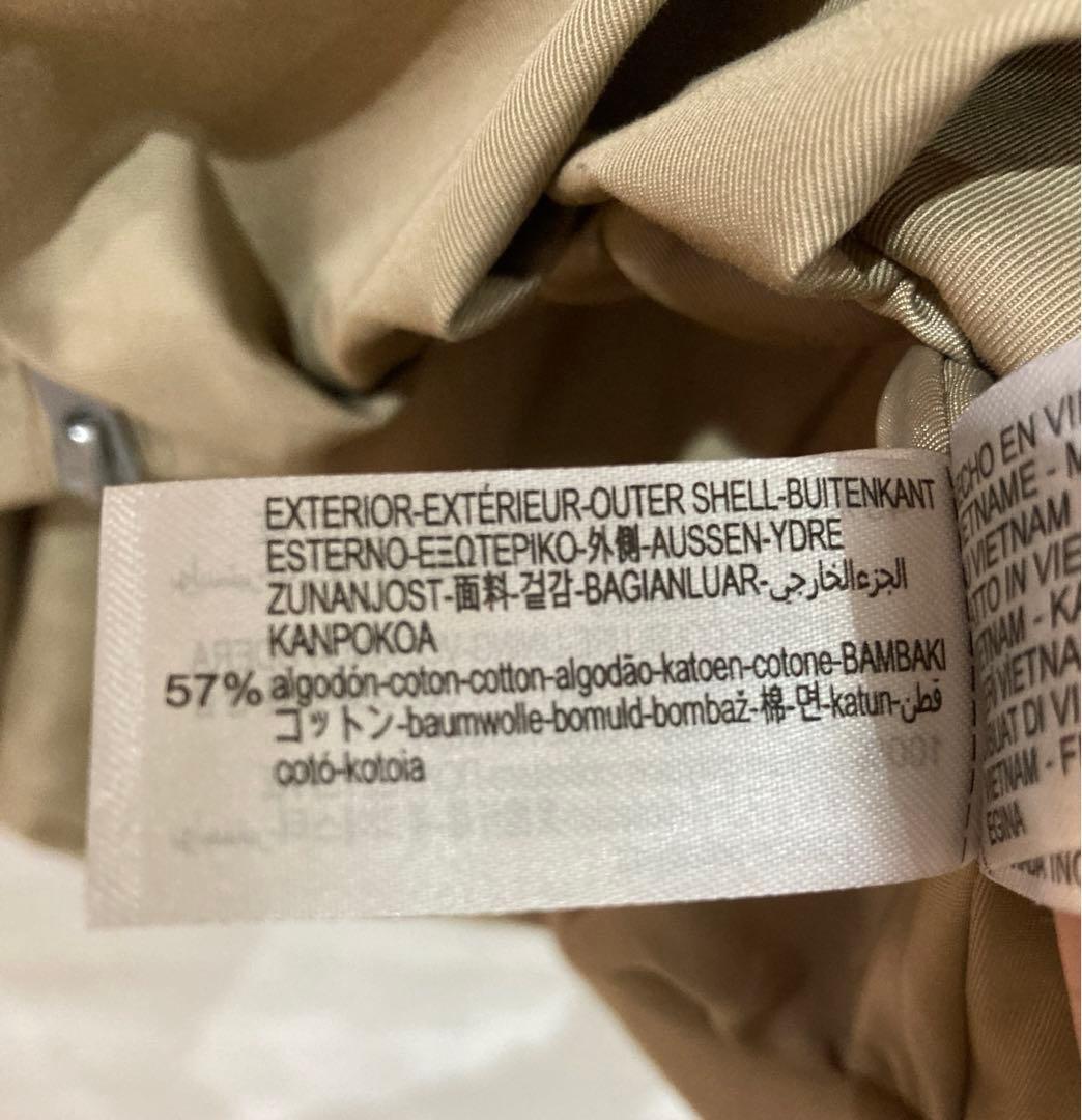 新品　未使用　ZARA コットン　オーバーサイズ　ボリューム　ベスト　アウター