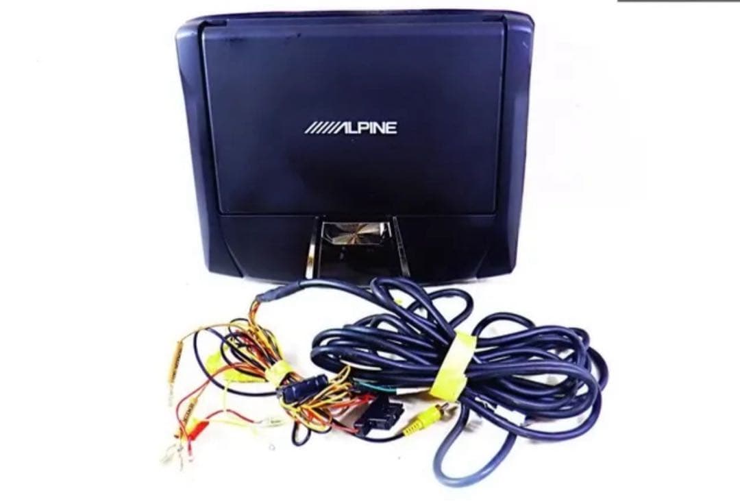 ALPINE フリップダウンモニター 配線付き