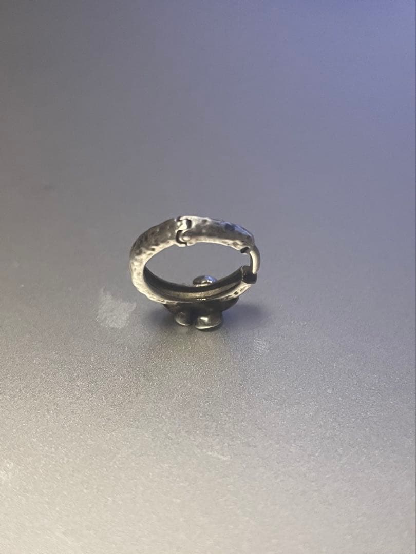 ローリーロドキン　シルバー925フープピアス