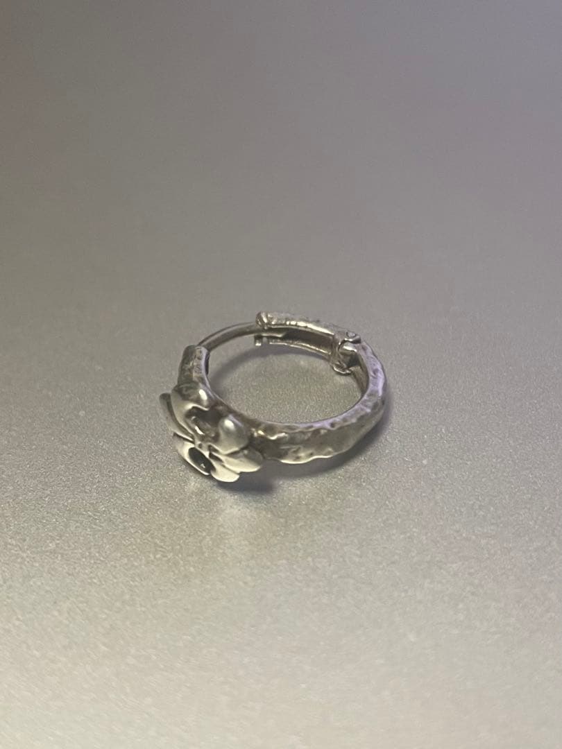 ローリーロドキン　シルバー925フープピアス