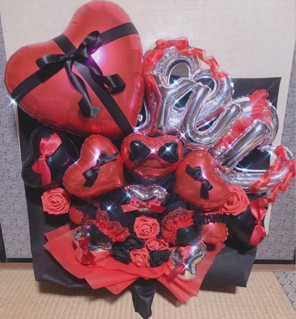 かのん♡フォロワー様限定割引あり❤︎　成人式ブーケ　バルーンブーケ