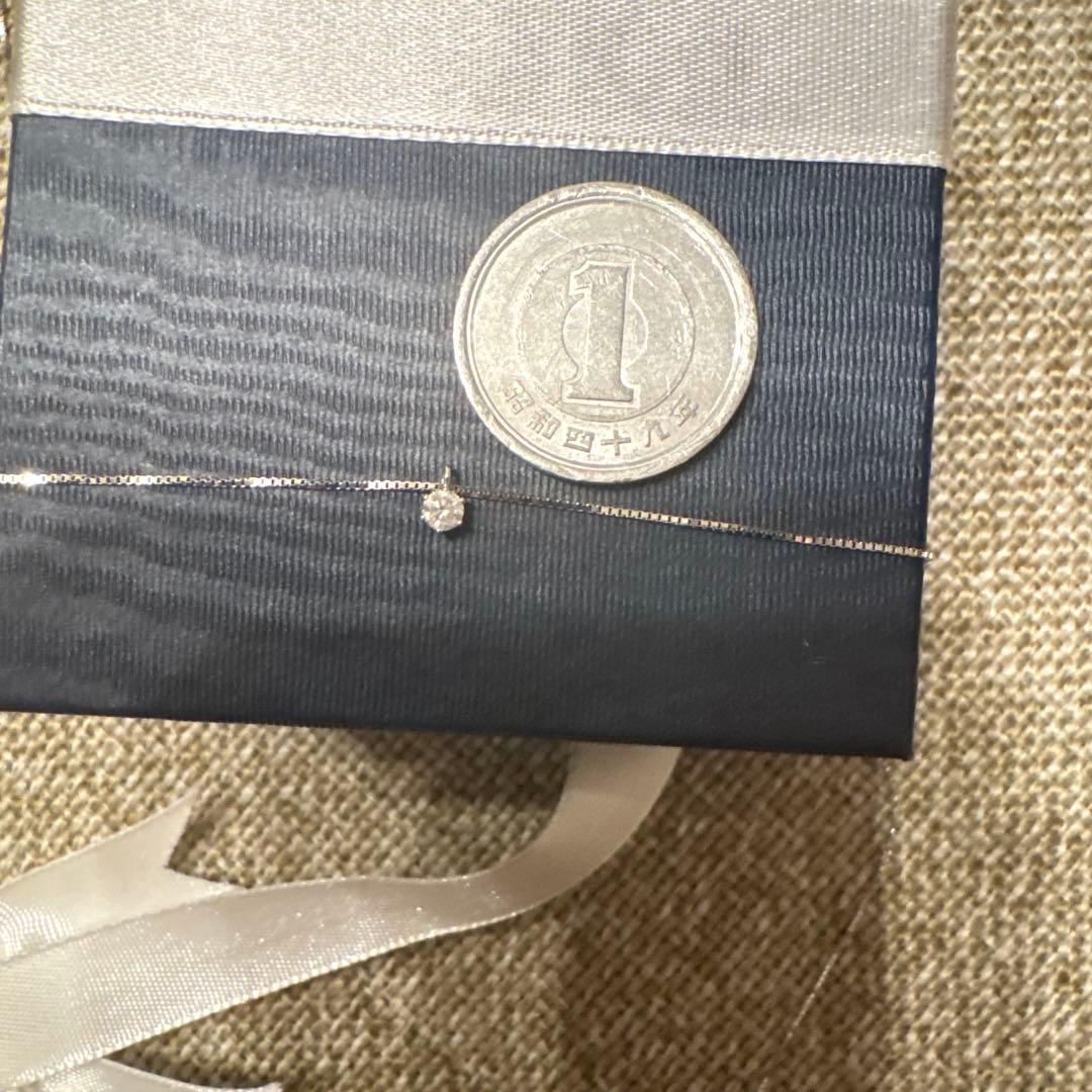 ジュエリーツツミ/ダイヤモンドプチネックレス