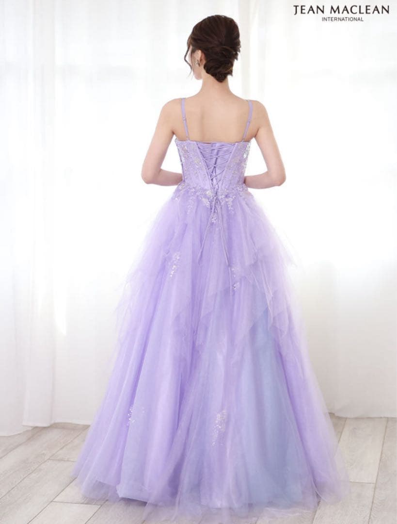 お*ち様 JEAN MACLEANジャンマクレーンフラワー刺繍フレアプリンセスロ