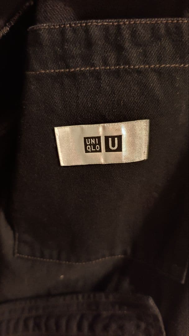 キキ Mサイズ UNIQLO U オーバーサイズカラーデニムジャケット