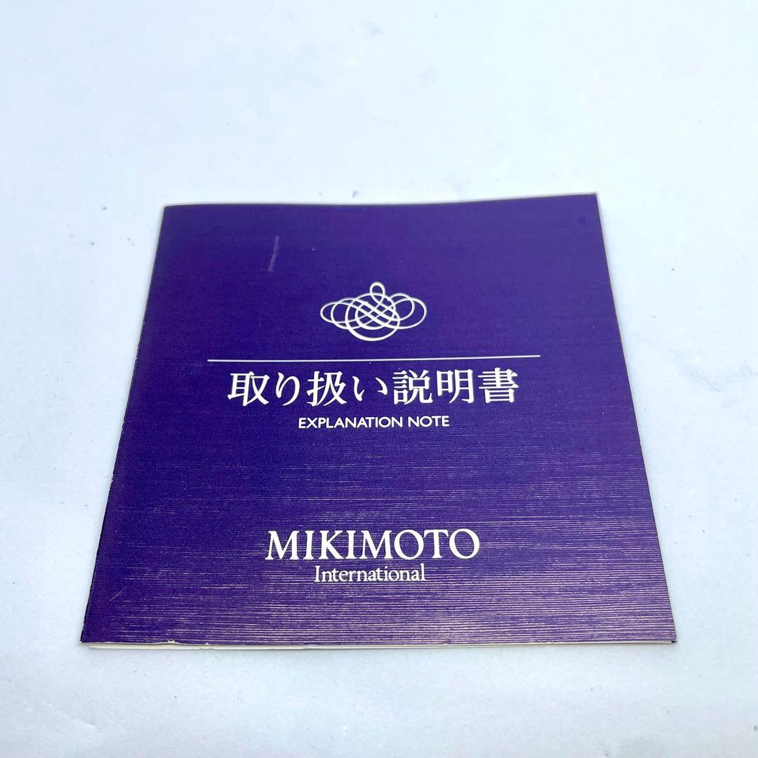 6 MIKIMOTO ミキモト ペンダントウォッチ JAL パール 稼働 美品