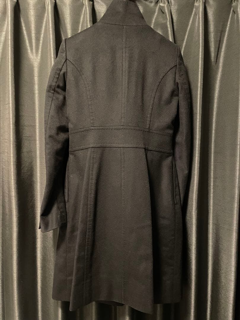 【バーバリー ブラックレーベル】コート ブラック カシミヤ　お値下げしました♪