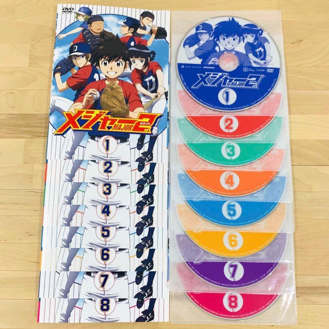 MAJOR メジャー【1期〜6期+2nd+2作品】計64巻 レンタル DVD