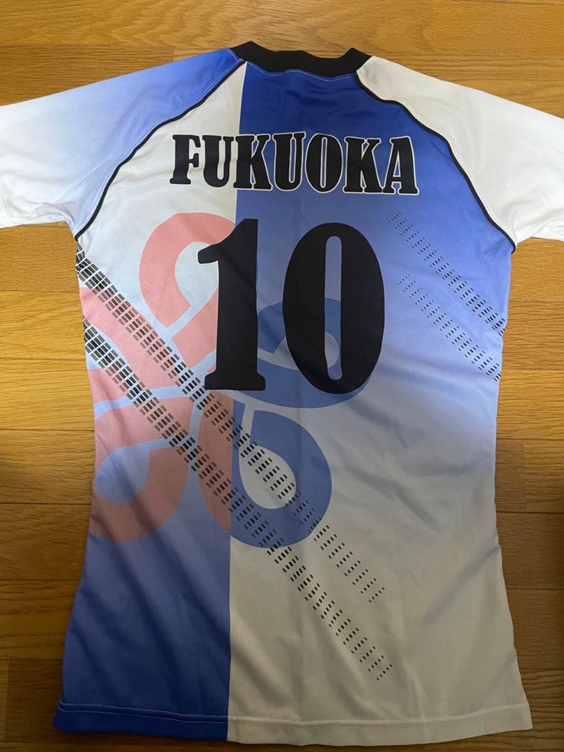 福岡国体　バレーユニフォーム白