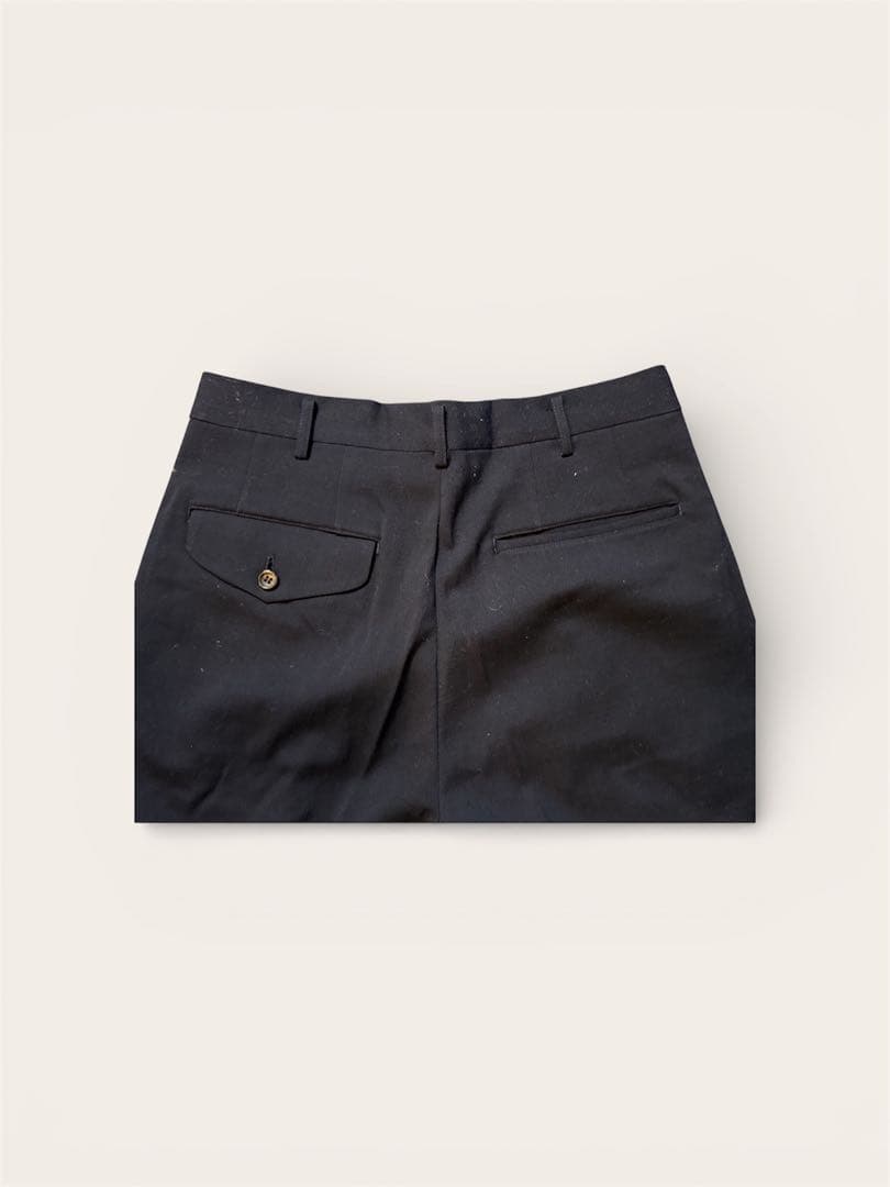 80s コムデギャルソンオムプリュス ボンタン型 スラックス 紺