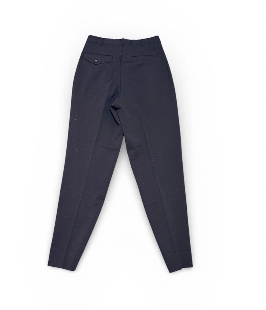 80s コムデギャルソンオムプリュス ボンタン型 スラックス 紺