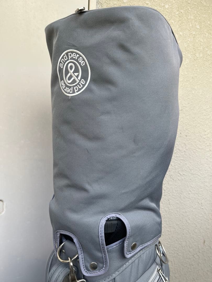 and per se AMA7001 キャディバッグ 9型　フード付属