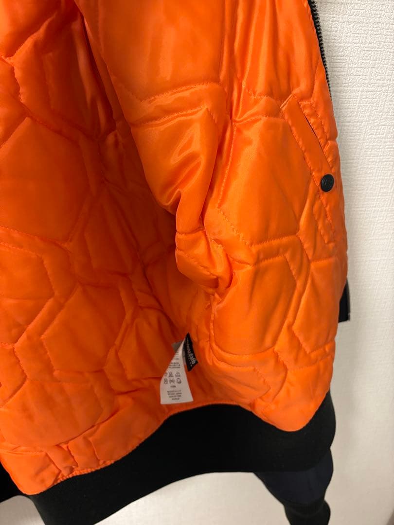 最安値Stüssy ブラック MA-1ジャケット XL WINDSTOPPER