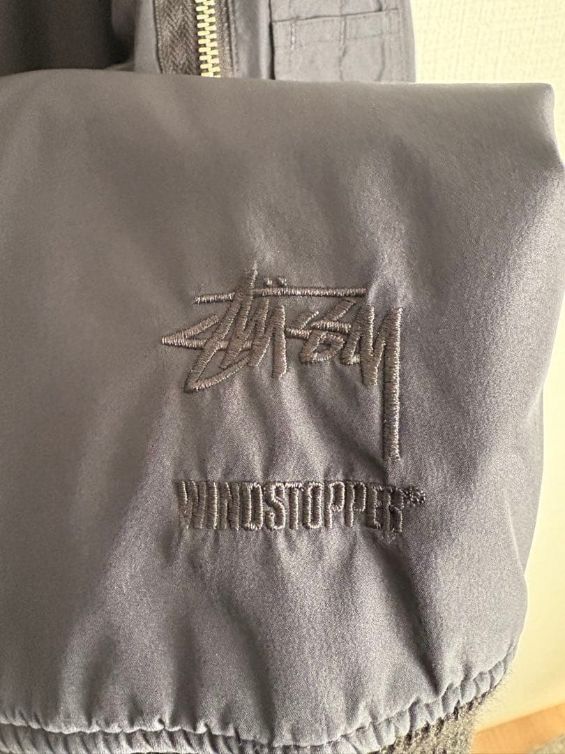 最安値Stüssy ブラック MA-1ジャケット XL WINDSTOPPER