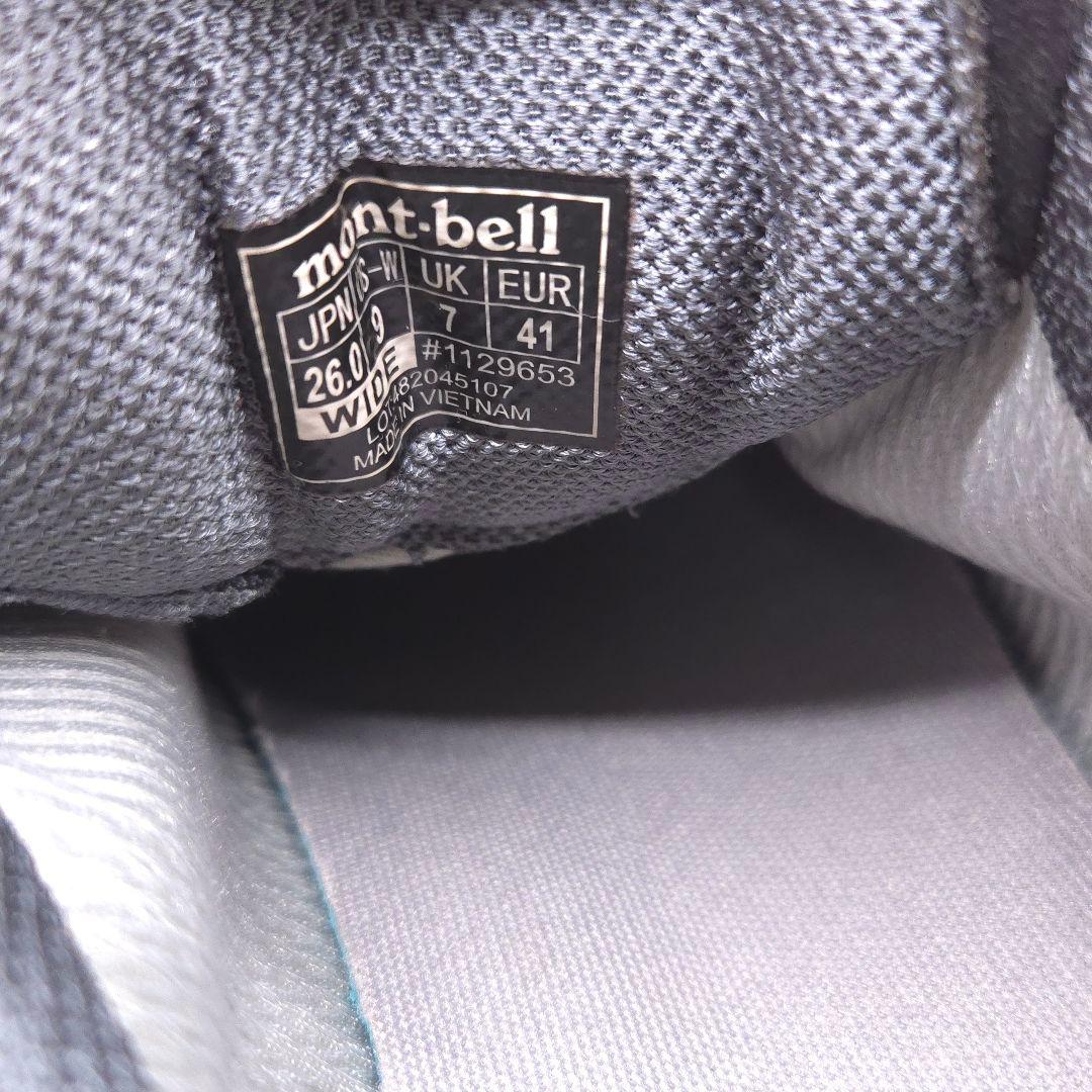 mont-bell モンベル トレールウォーカー スニーカー 26cm