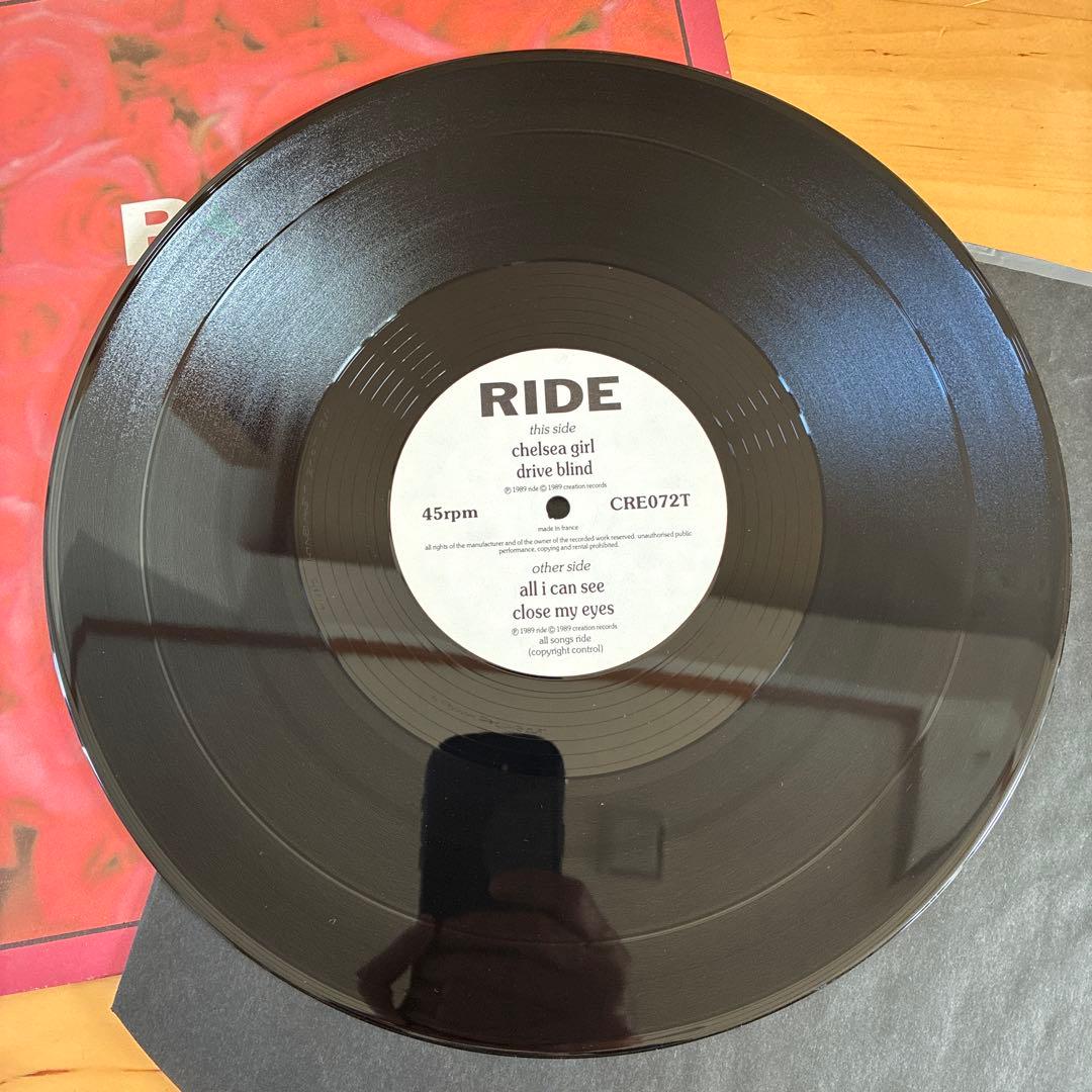 RIDE 初期12インチEP UKオリジナル盤3枚セット