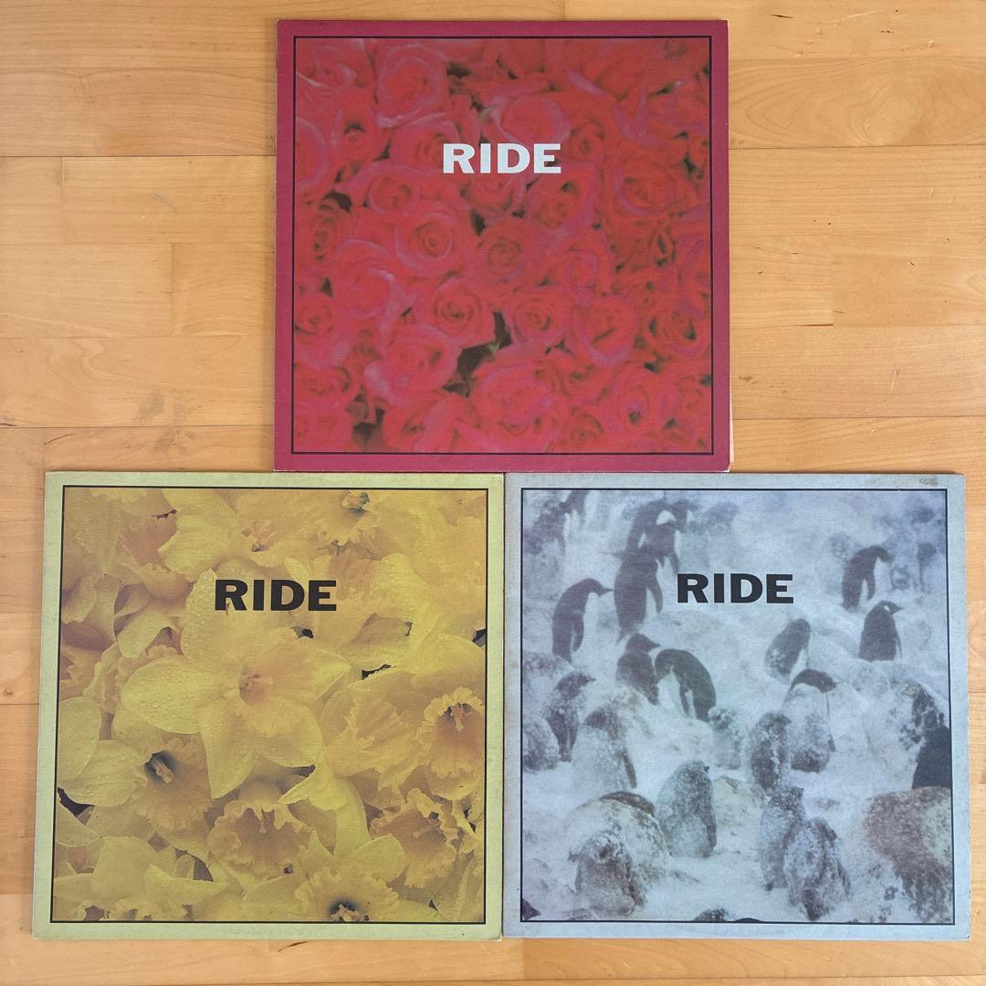 RIDE 初期12インチEP UKオリジナル盤3枚セット