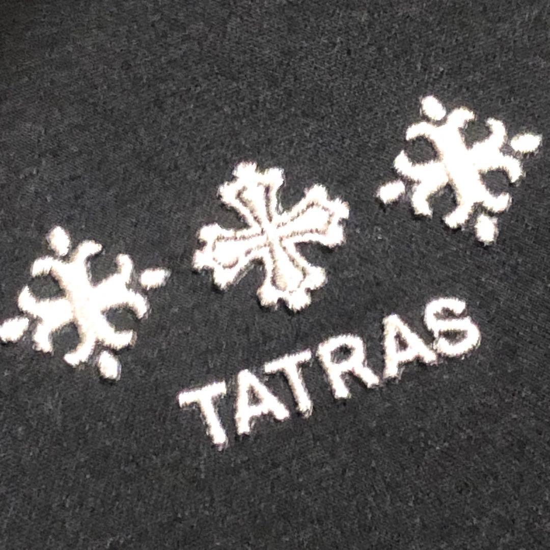 TATRAS タトラス ロングtシャツ 長袖 両面刺繍ロゴ入り