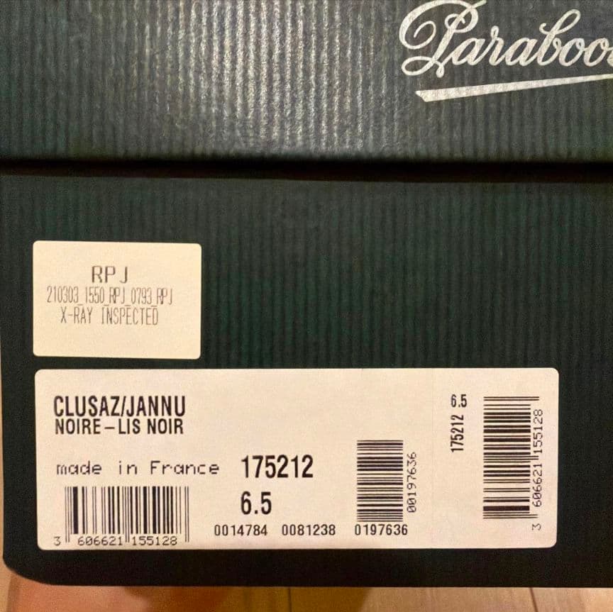 1122　パラブーツ クリュサ/Paraboot CLUSAZ