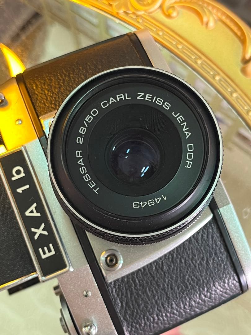 EXA 1b テッサー 50mm F2.8 カールツァイス 動作確認済 美品
