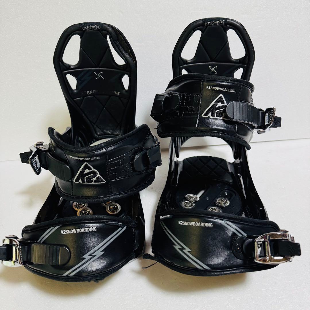 K2 mサイズスノーボードビンディング ブラック 黒色格安特価激安初心者