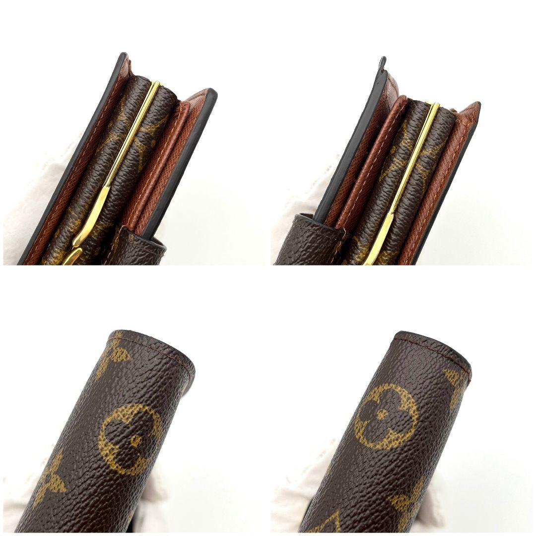 新型✨ルイヴィトン ポルトフォイユ ヴィエノワ モノグラム がま口 二つ折り財布