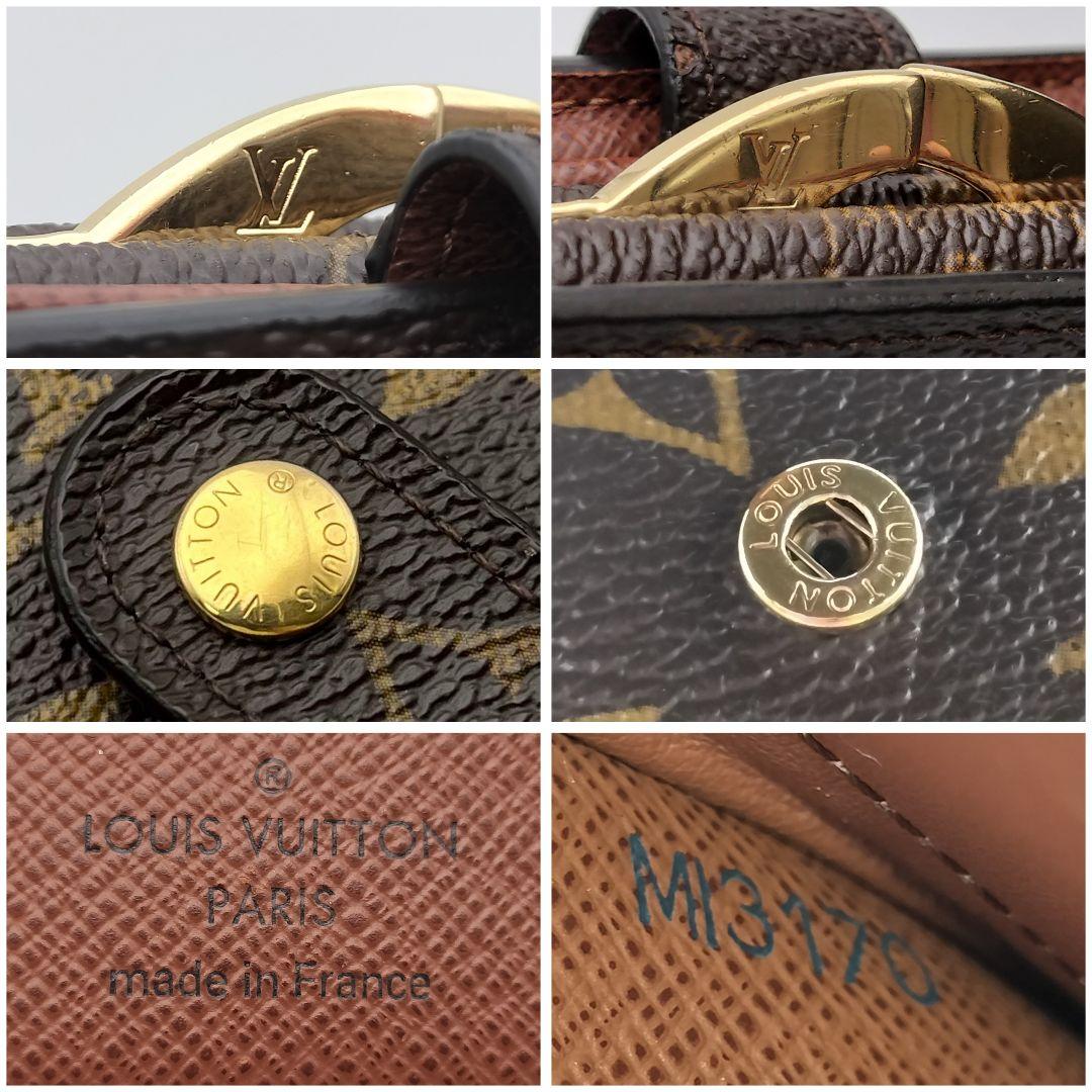 新型✨ルイヴィトン ポルトフォイユ ヴィエノワ モノグラム がま口 二つ折り財布