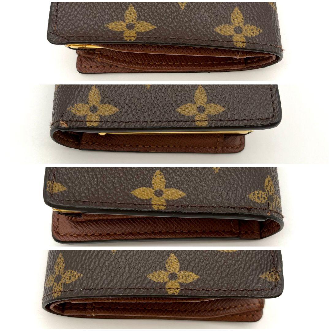 新型✨ルイヴィトン ポルトフォイユ ヴィエノワ モノグラム がま口 二つ折り財布
