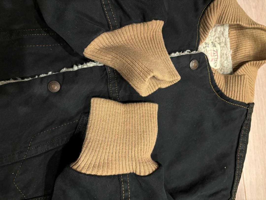 77circa ボア　デニムジャケット