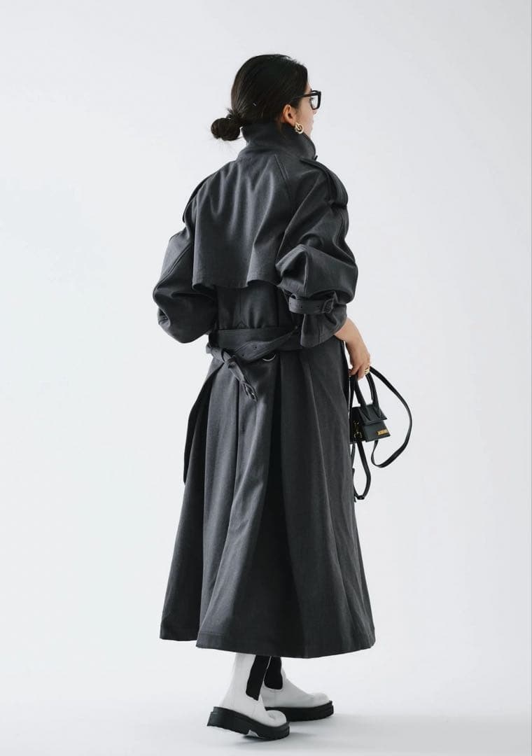 THE TOE Avignon Trench Coat トレンチコート　グレー