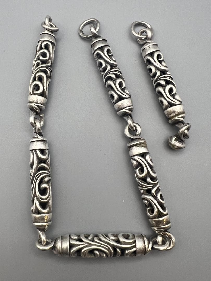 素早い対応させていただきます！　シルバー925 ローラーウォレットチェーン