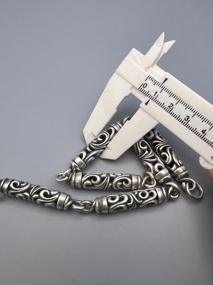 素早い対応させていただきます！　シルバー925 ローラーウォレットチェーン