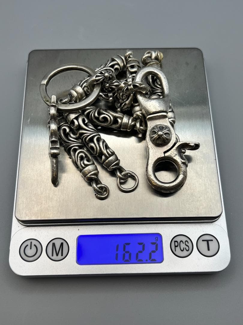 素早い対応させていただきます！　シルバー925 ローラーウォレットチェーン