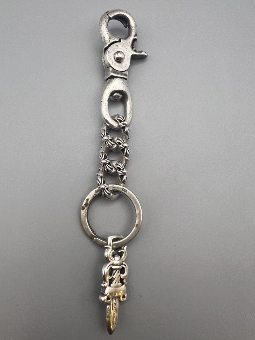 素早い対応させていただきます！　シルバー925 ローラーウォレットチェーン