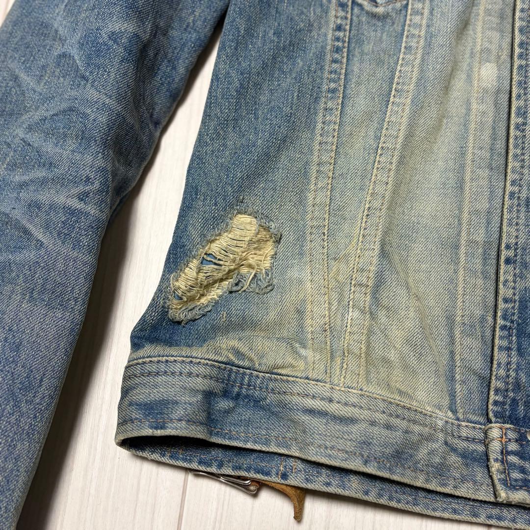 ISAMU KATAYAMA BACKLASH スタッズ デニムジャケット