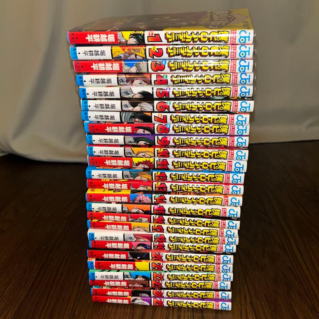 僕のヒーローアカデミア　漫画 1~25巻 映画特典と公式ガイドブック