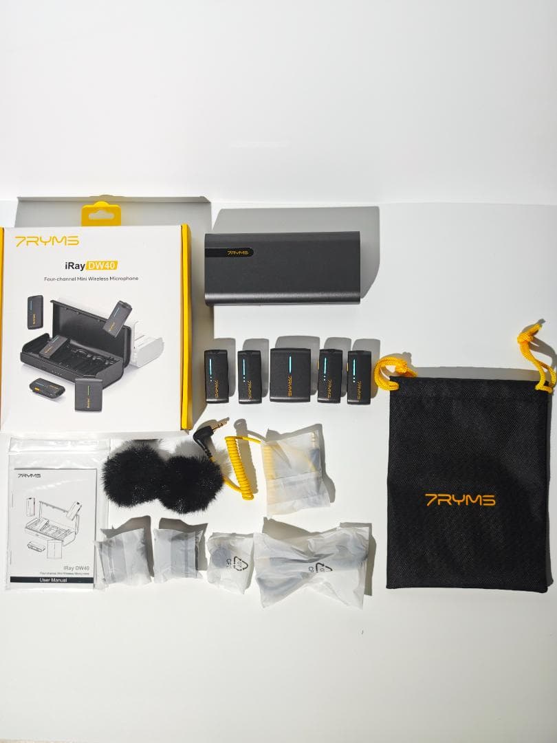 【美品】7RYMS iRay DW40 ワイヤレスマイク
