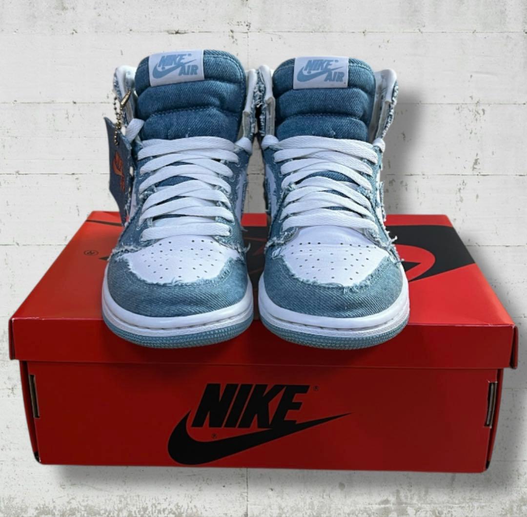 靴 Nike Women's Air Jordan 1High OG \"Denim\"