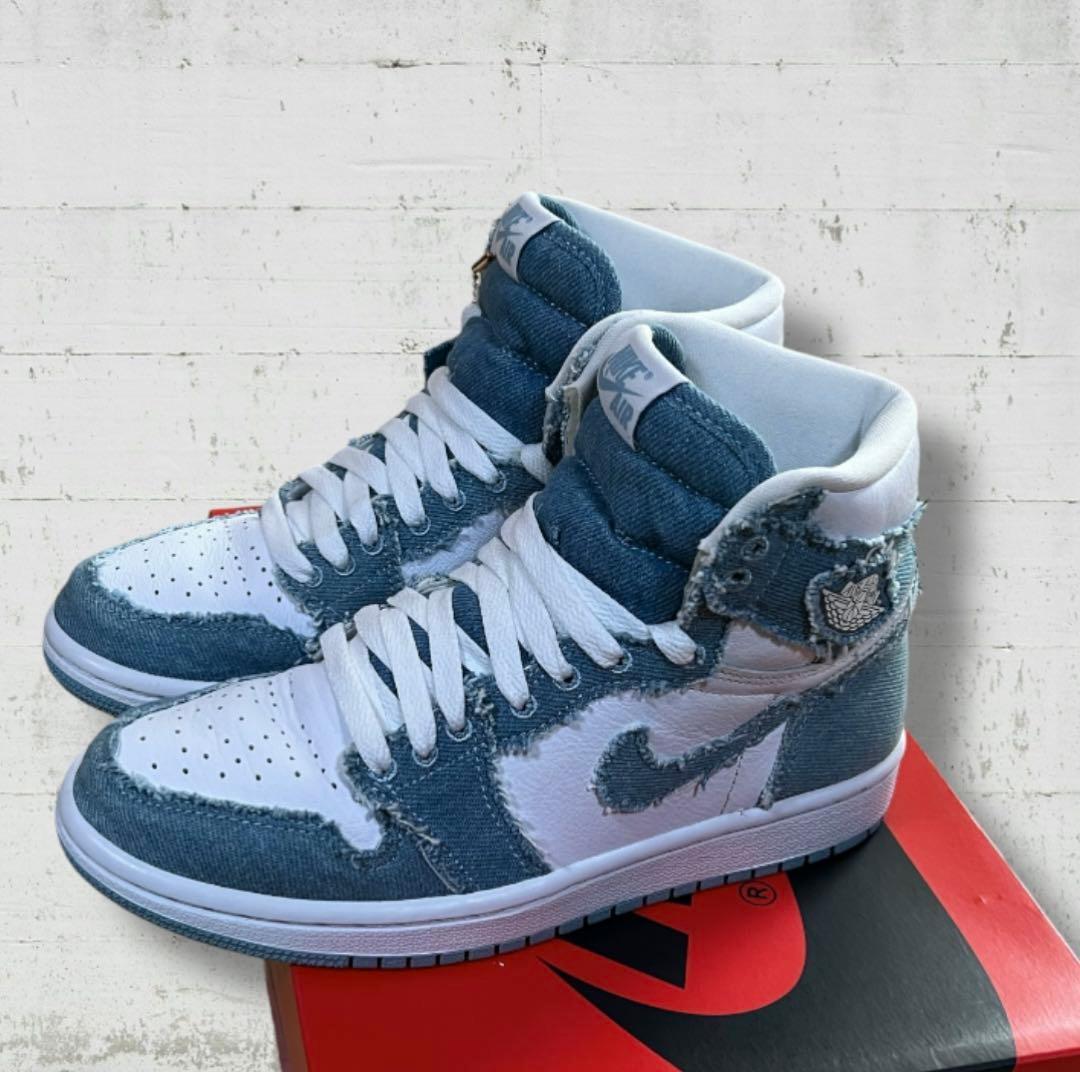 靴 Nike Women's Air Jordan 1High OG \"Denim\"