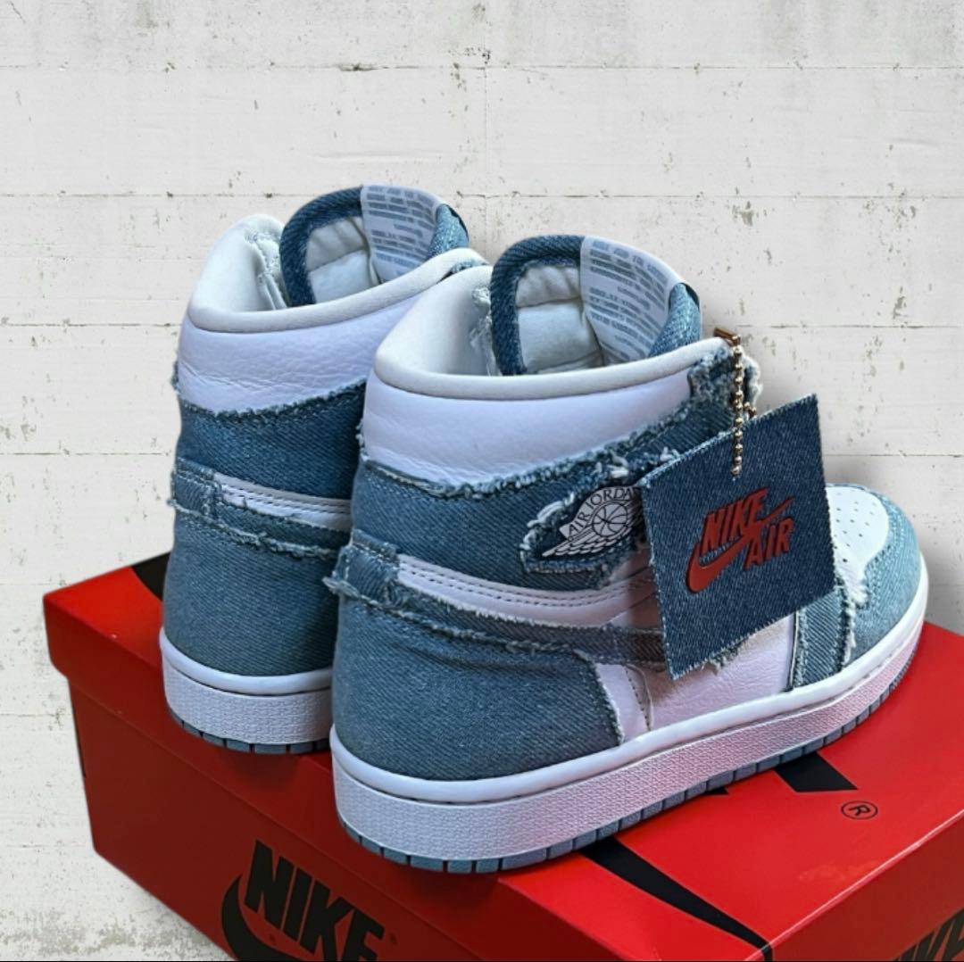 靴 Nike Women's Air Jordan 1High OG \"Denim\"