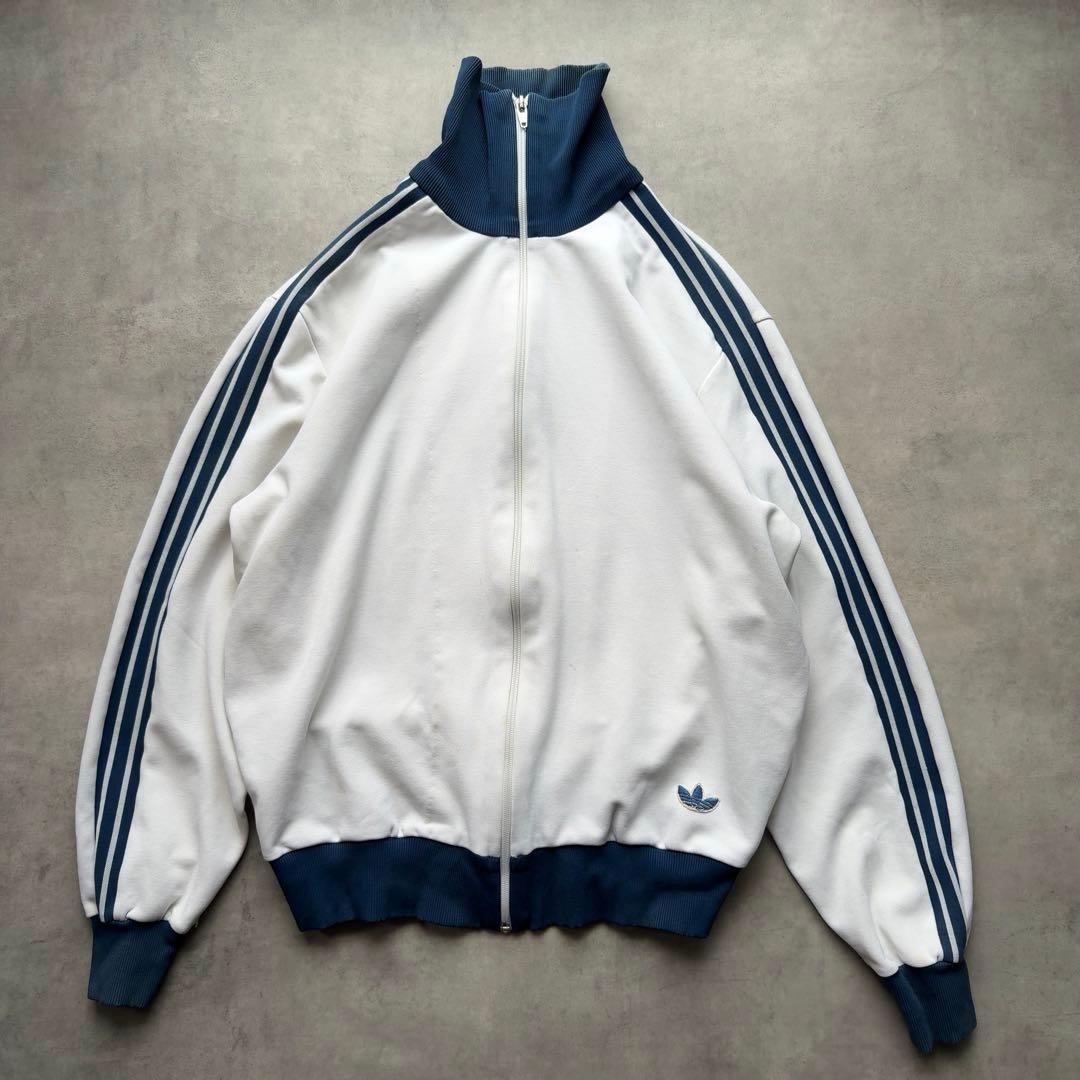 【adidas】70s デサント 西ドイツ ベッケンバウアー トラックジャケット