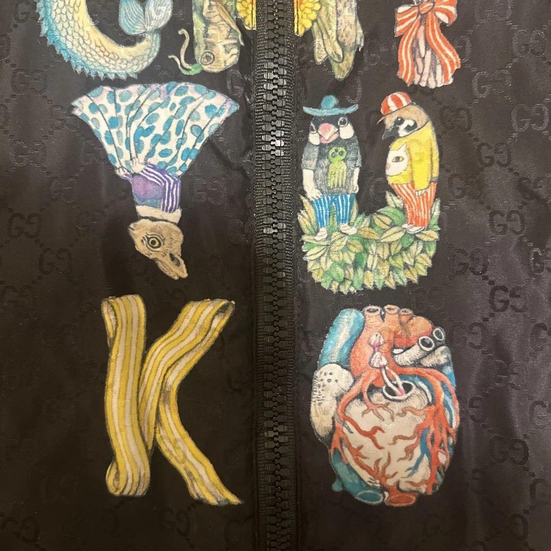 GUCCI グッチ × ヒグチユウコ キッズ10 GGナイロンジャケット20SS