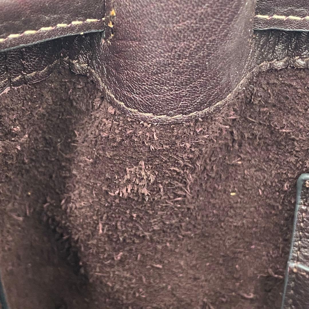 美品★ANYA HINDMARCH 巾着ショルダーバッグ★130