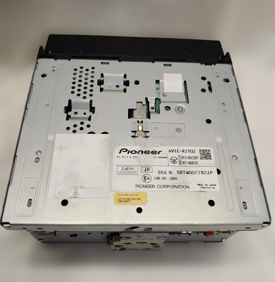 Pioneer 楽ナビ AVIC-RZ102 地図2018年