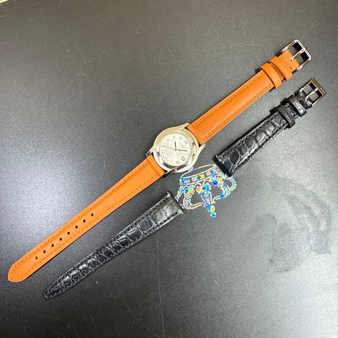 腕時計 Gucci グッチ 5500L 3針クォーツ デイト