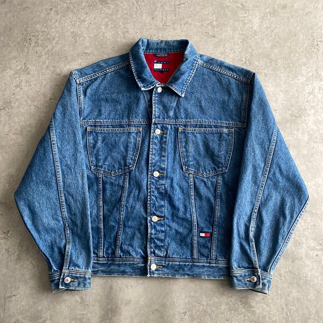名作 90s   フラッグ デニム ジャケット L